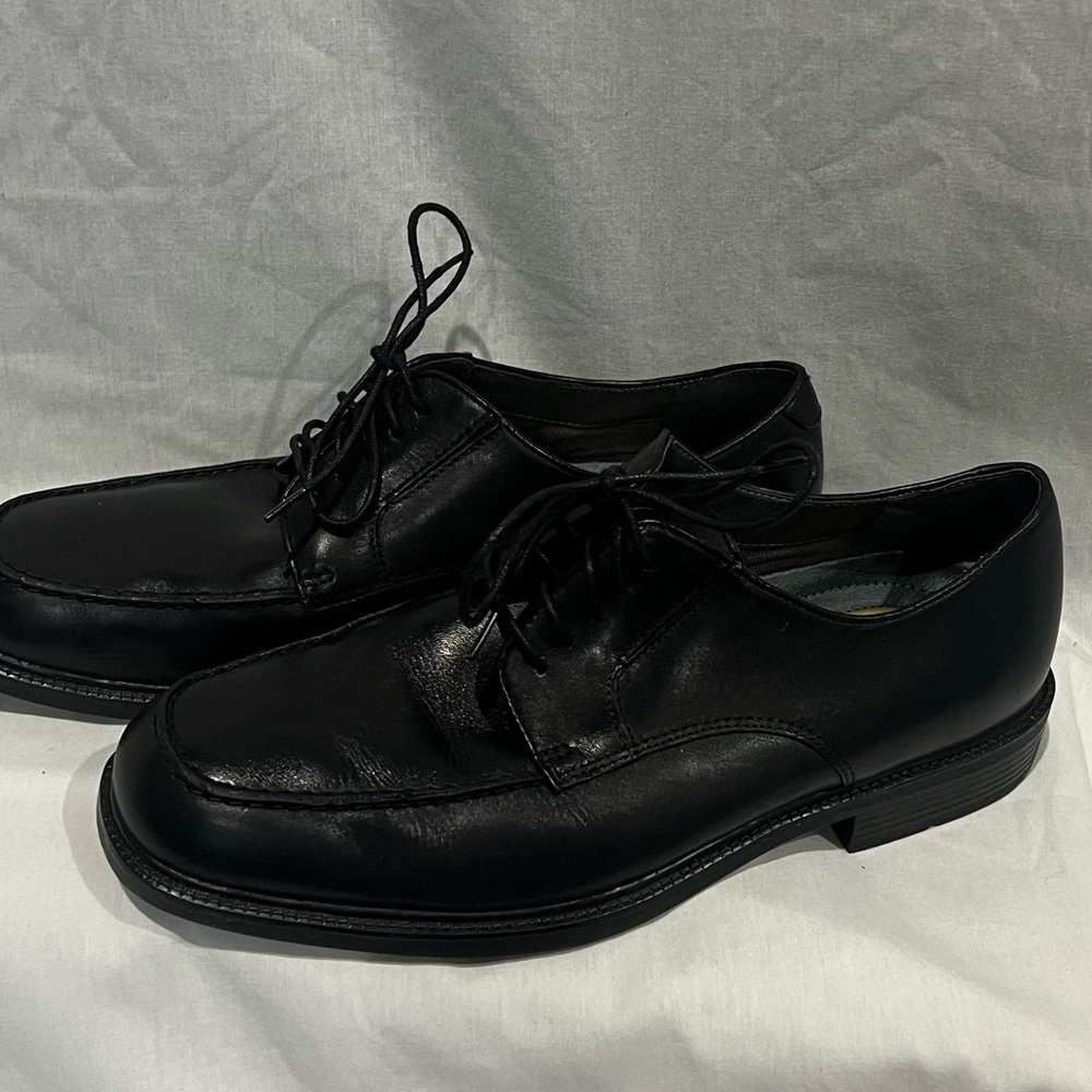 Dockers Mens Classic Black Leather Oxford Dress Shoes Size 8.5 M proStyle Comfy